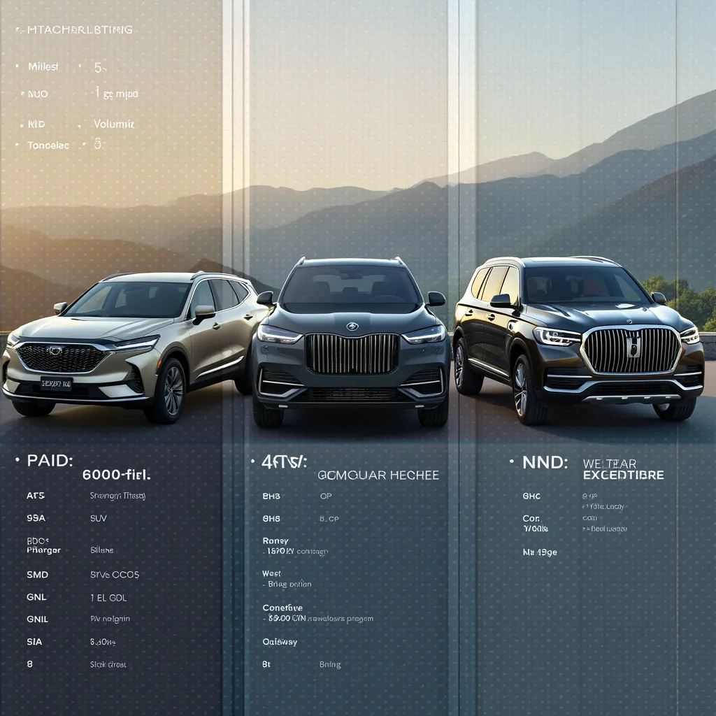 Comparativa SUVs premium